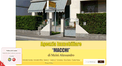 Desktop Screenshot of immobiliaremacchi.com